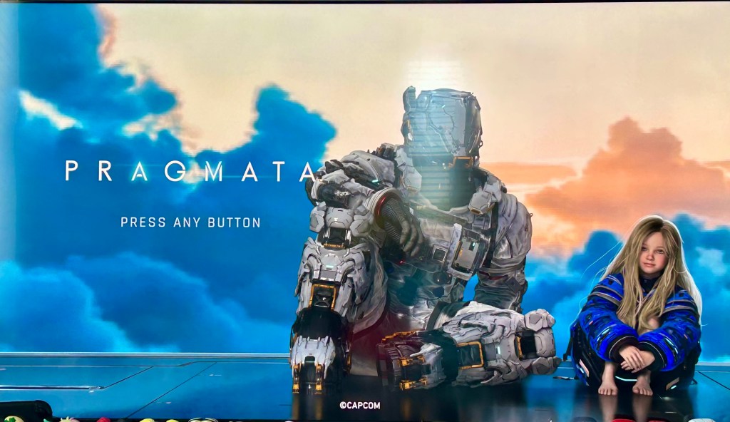 Pragmata Start Screen