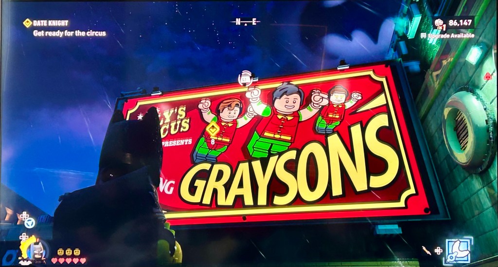 LEGO Batman: Flying Graysons Billboard