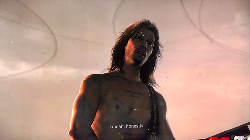 Death Stranding 2 Higgs final speech